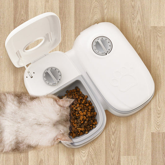 Alimentador para mascotas con Temporizador