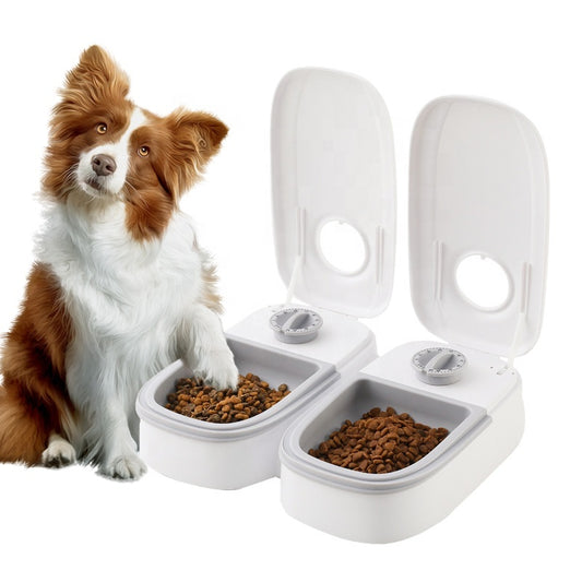 Alimentador para mascotas con Temporizador