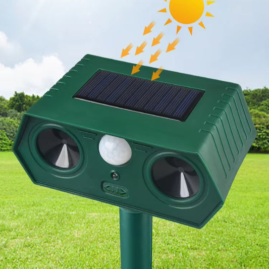 Ahuyentador solar ultrasònico